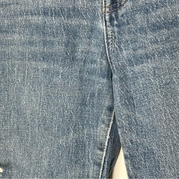 Madewell High-Rise Slim Crop Boyjean:Knee-Rip Edition Size 24 - Picture 10 of 10